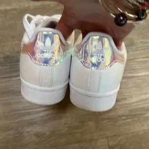 Superstar iridescent hot sale womens size 7